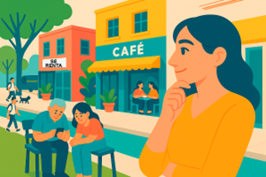 "Observar tu comunidad puede darte la respuesta que estabas buscando."